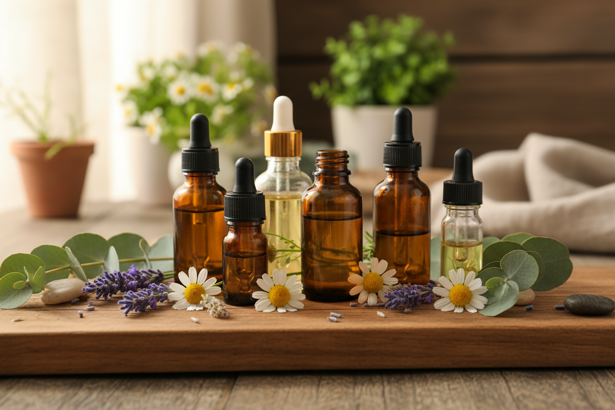 Huiles essentielles et accessoires