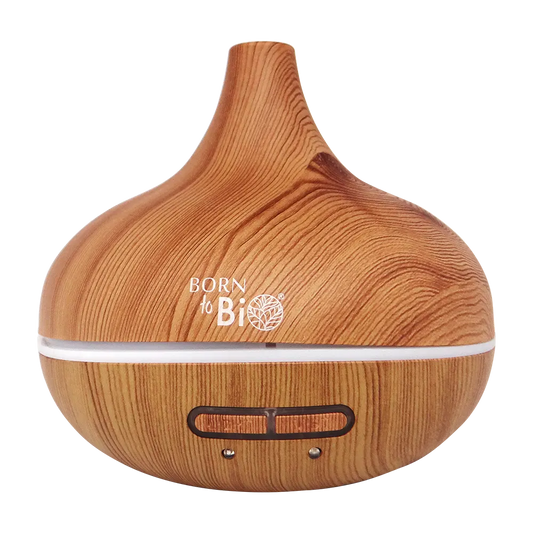 Diffuseur d'huiles essentielles aspect Bois Clair-0