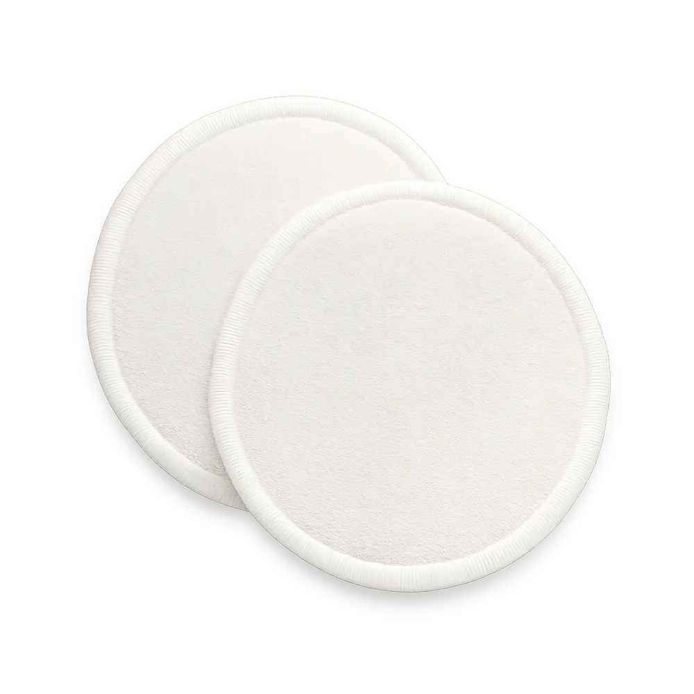 Éponges Démaquillantes Lavables x2 – Bambou & Coton-0